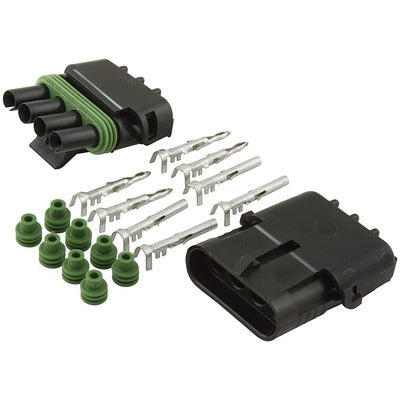 4 Pin Weather Pack Connector Flat